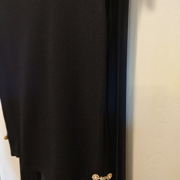 Escada 3 Piece Wide Leg Pant Suit, Sweater, Tank Top, & Wide, Flare Leg Pants - Picture 8 of 11